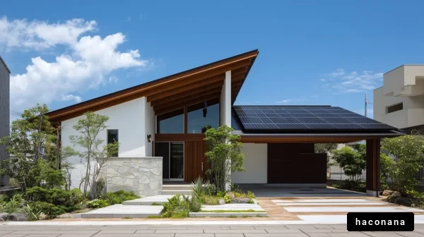 明るい自然光の家