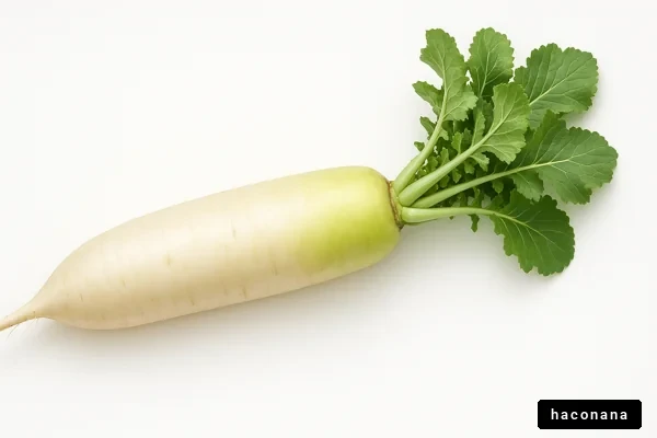 新鮮な大根の画像