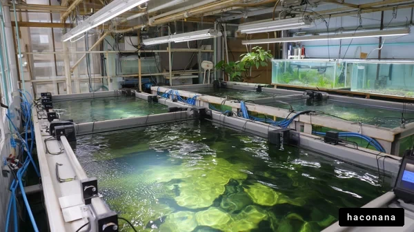 水槽のある実験室