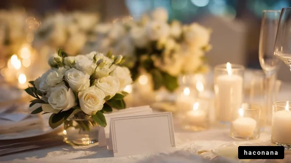 美しいテーブルセッティング