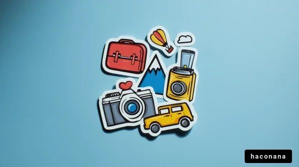 旅行を楽しむアイテムたち