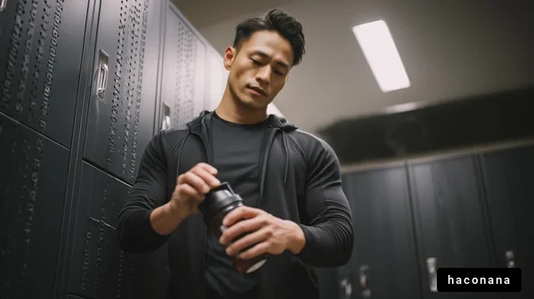 ジムでのトレーニング準備