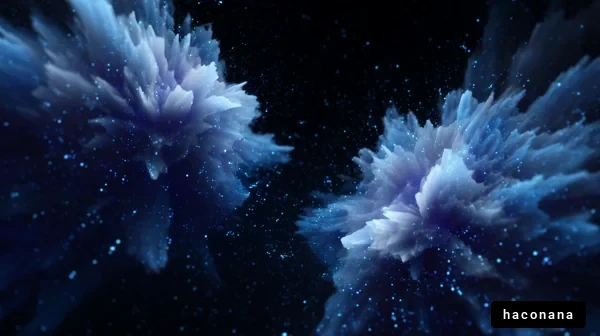 幻想的な宇宙の景色