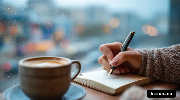 雨の日のカフェでのひととき