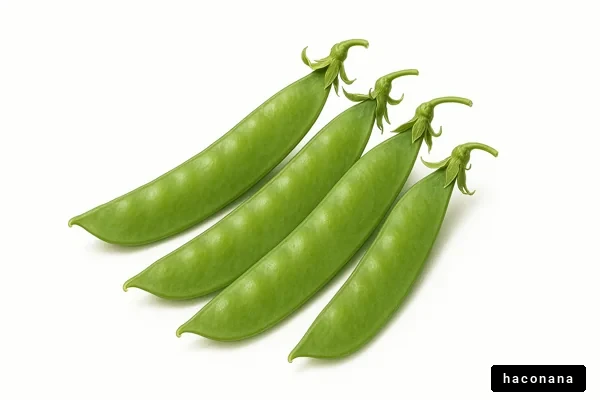 新鮮なスナップエンドウ