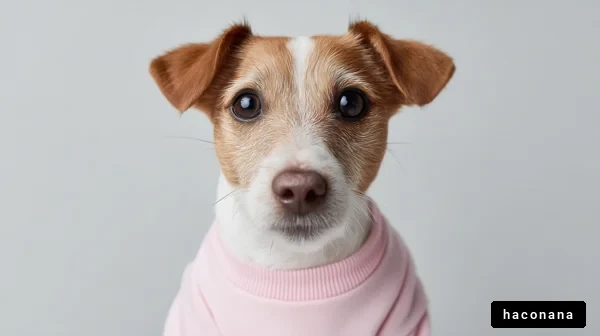 可愛い犬のポートレート