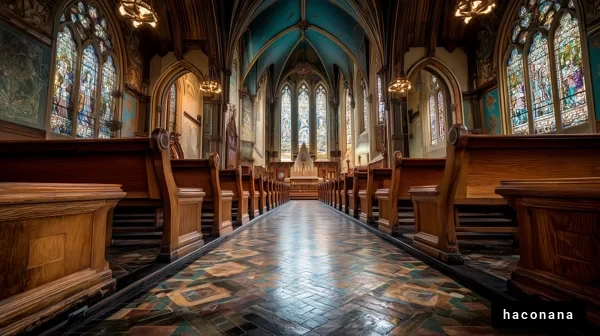 美しい教会の内部
