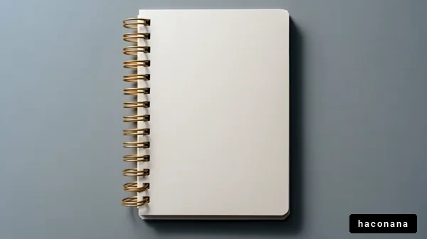 クリーンなノートパッド