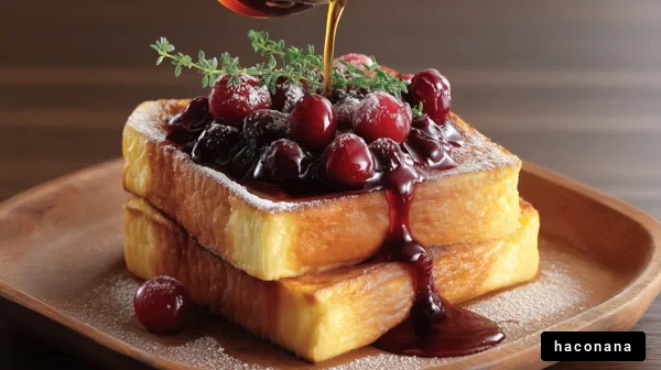 甘美なフレンチトースト