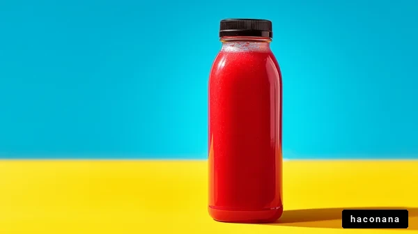 鮮やかなドリンクボトル