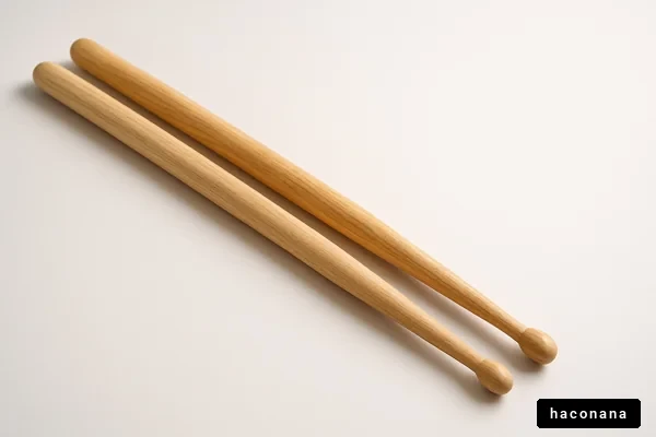 木製のドラムスティック