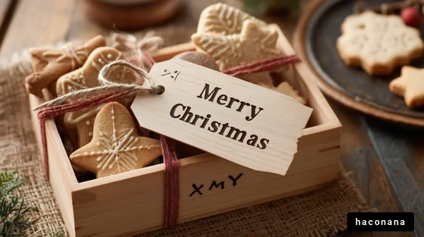 クリスマスとクッキーの詰め合わせ