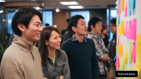 楽しいチームミーティング風景