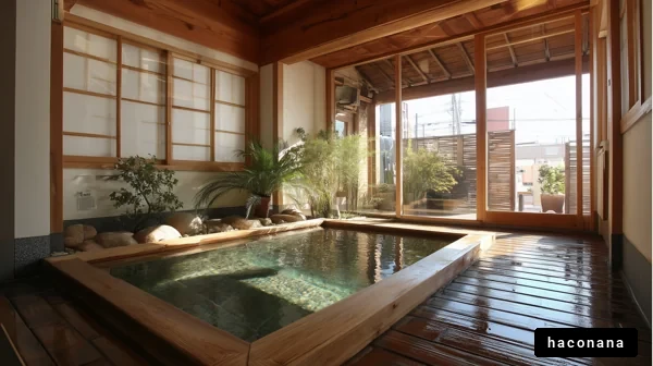 和風のお風呂空間