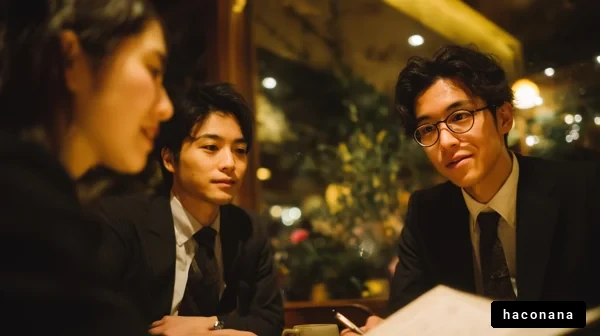 ビジネスミーティングのひととき