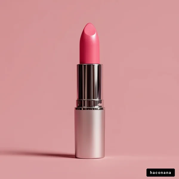ピンクの口紅の写真
