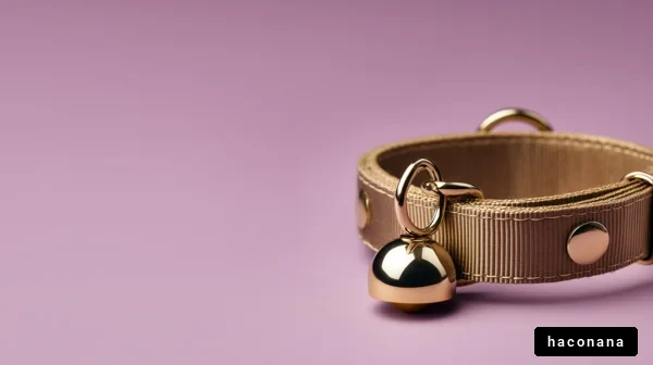 おしゃれなペット用首輪