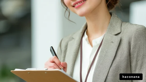 ビジネスシーンでの女性