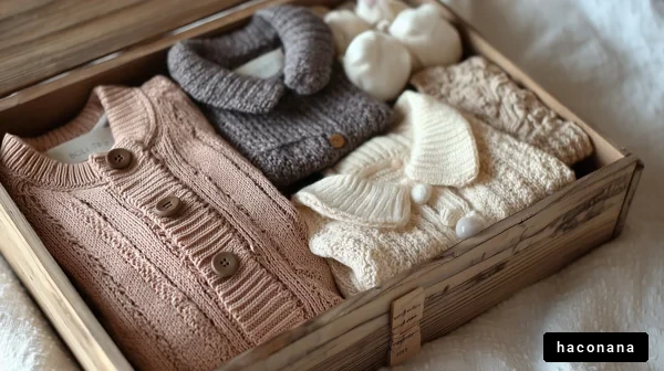 かわいいニットのセット