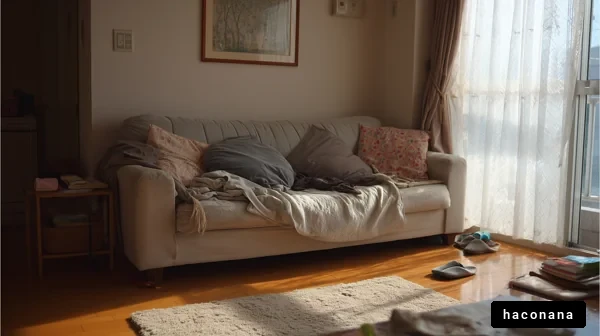 明るさを感じるリビング