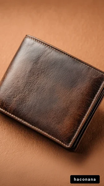 高級感のある財布の写真