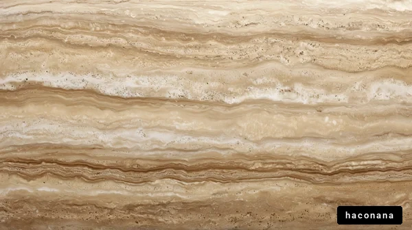 独特な層状模様の石