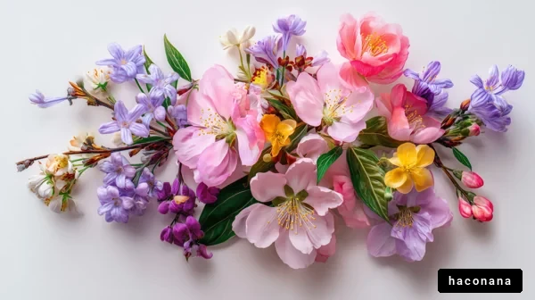 美しい花のアレンジメント