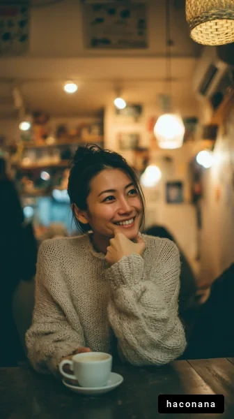 カフェでのリラックスタイム