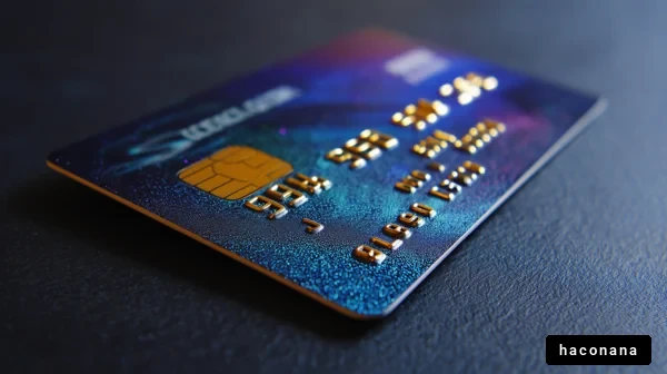 近未来的なクレジットカード