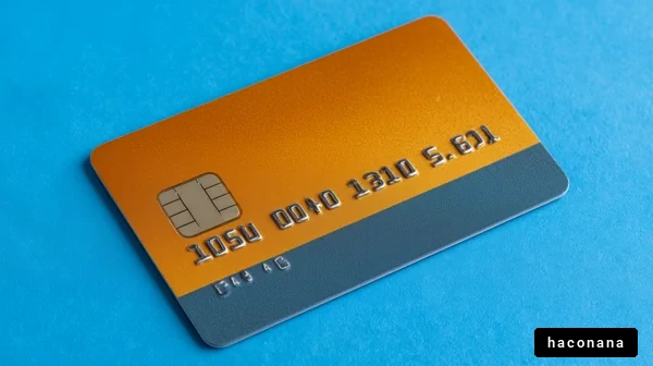 クレジットカードの写真