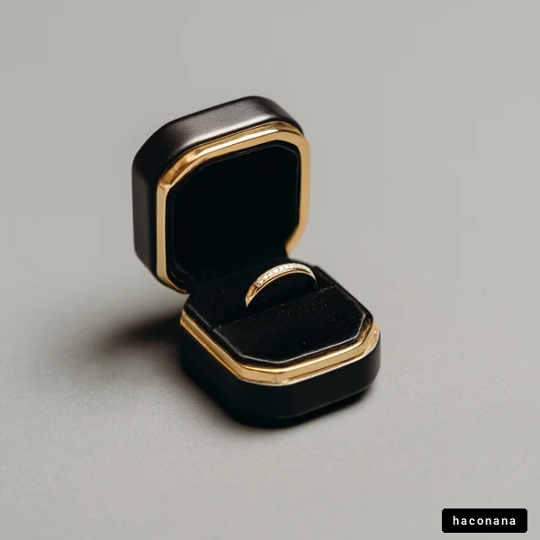 美しいリングとボックス