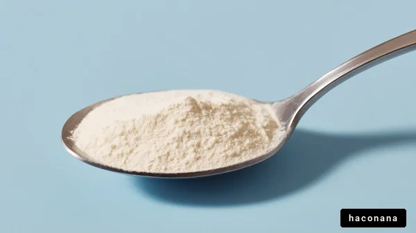 スプーンに乗った粉
