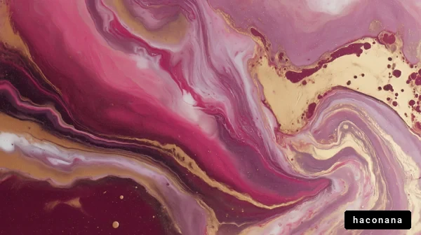 抽象的な美しい流れ