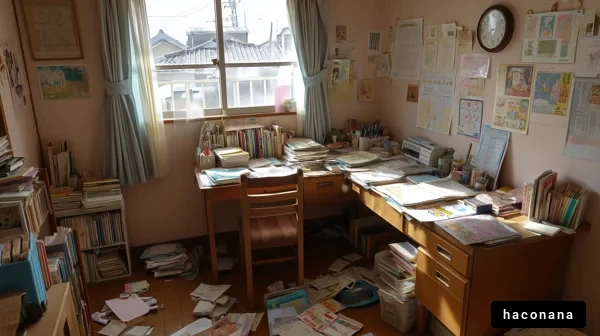 整理整頓が必要な部屋