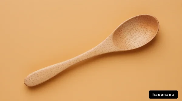 木製スプーンの写真