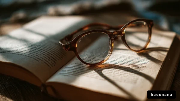 本と眼鏡の静かな時間
