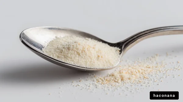スプーンに乗った粉