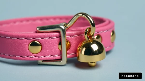 かわいいペットの首輪