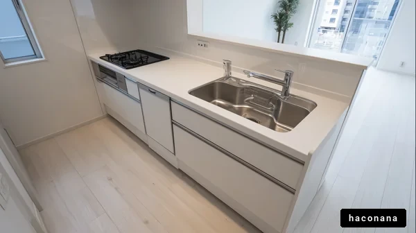 モダンなキッチンの風景