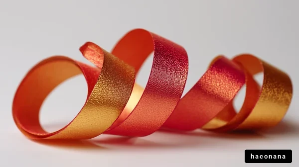 赤と金のリボン