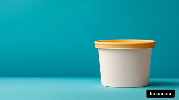 カラフルな容器の写真