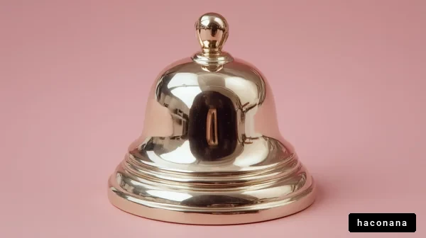 光沢のあるベルの写真