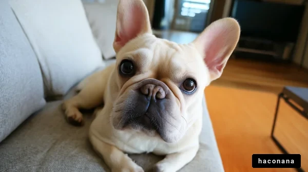 かわいい犬のアップ