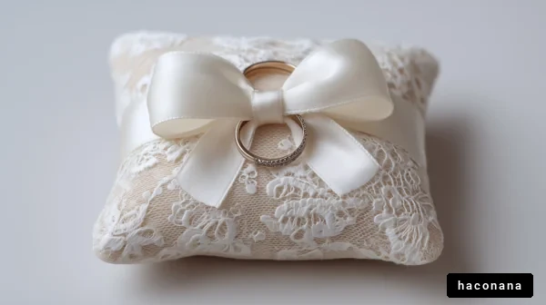 結婚式のリングピロー