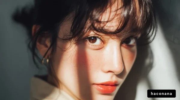 美しい女性のポートレート