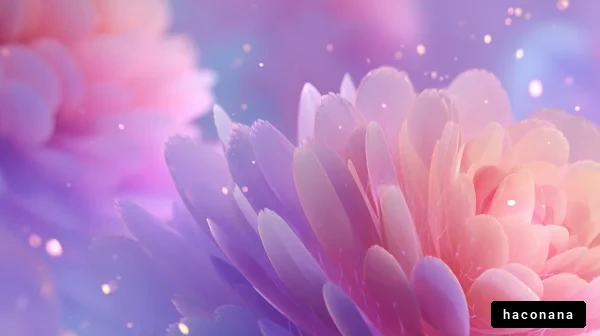 幻想的な花の美