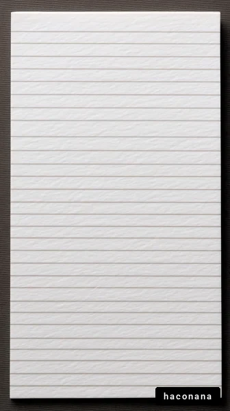 白いノートのページ