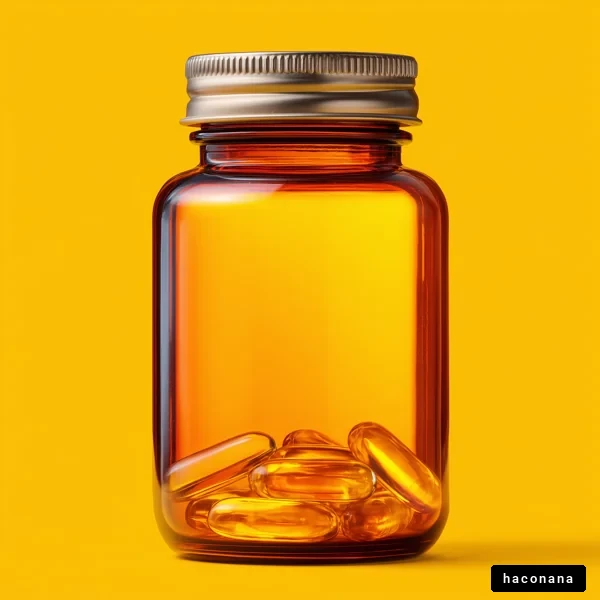 カプセル入りの瓶