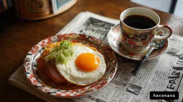 朝食の美味しい風景