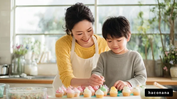 親子で楽しむお菓子作り
